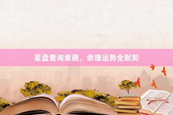星盘查询紫薇，命理运势全默契